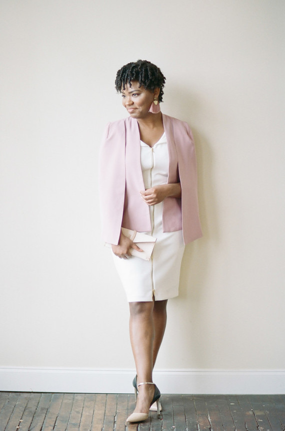 Blush + yellow wedding inspired by daffodils