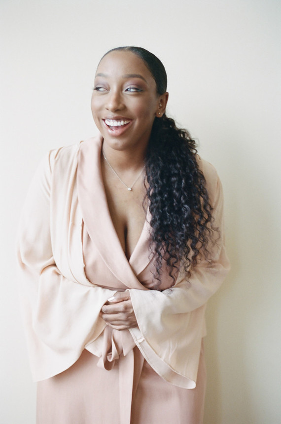 Blush + yellow wedding inspired by daffodils