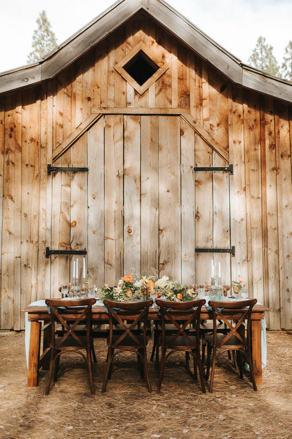 Intimate, rustic summer wedding ideas at The High Desert Museum in Bend, OR Inspiration