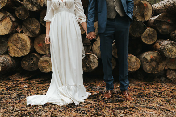 Intimate, rustic summer wedding ideas at The High Desert Museum in Bend, OR