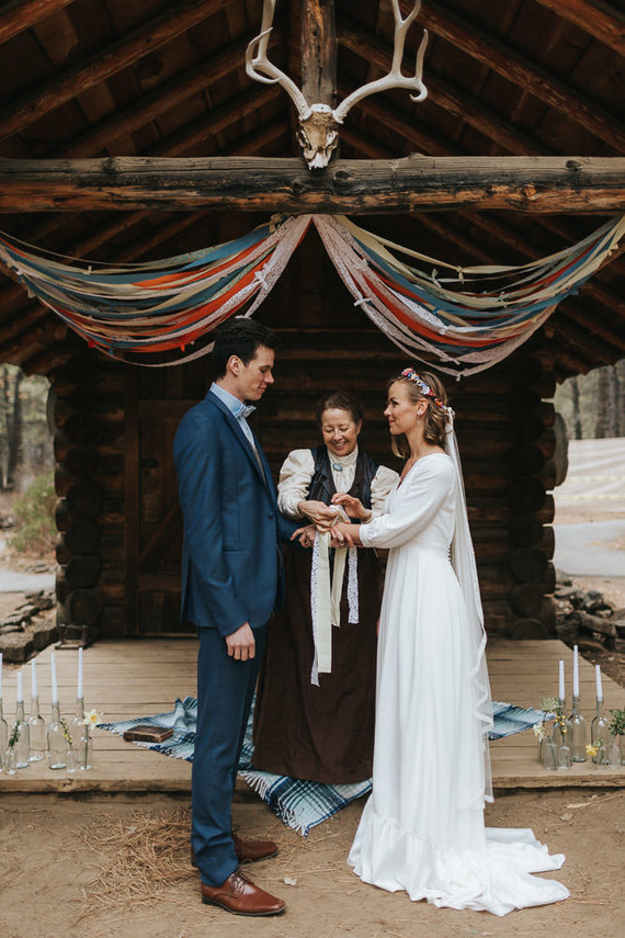 Intimate, rustic summer wedding ideas at The High Desert Museum in Bend, OR