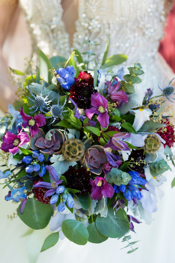Purple bouquet