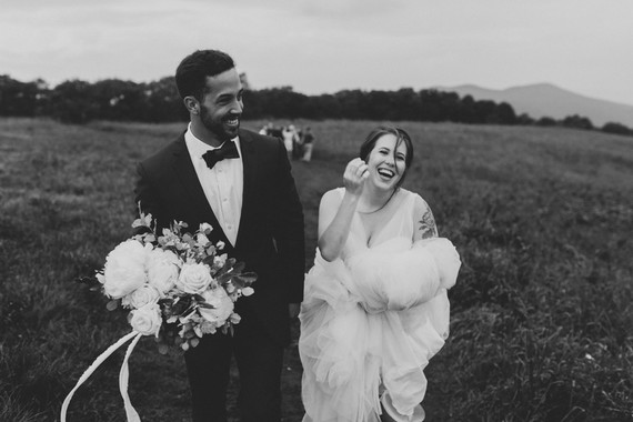 How to plan the perfect low-key elopement + a beautiful one at Max Patch in North Carolina