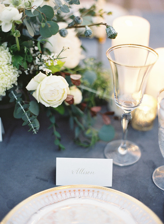 Classic California wedding in an old greenhouse at The Orchid in Santa Barbara