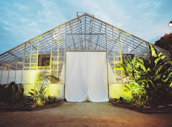 Classic California wedding in an old greenhouse at The Orchid in Santa Barbara