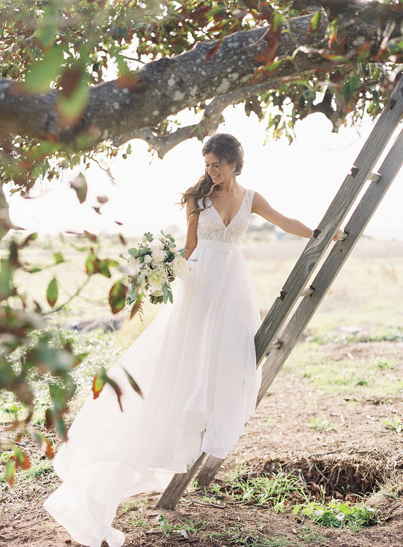 Classic California wedding in an old greenhouse at The Orchid in Santa Barbara Inspiration