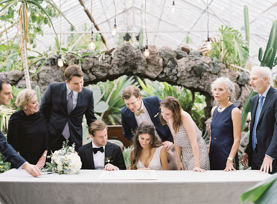 Classic California wedding in an old greenhouse at The Orchid in Santa Barbara