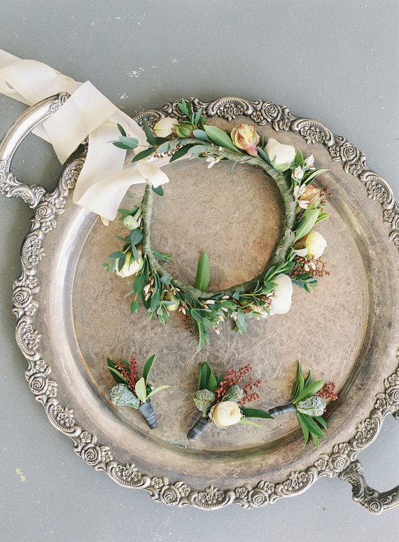 Classic California wedding in an old greenhouse at The Orchid in Santa Barbara Inspiration