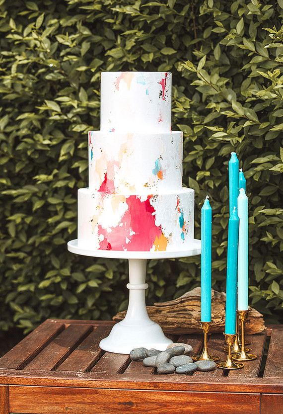 Surf inspired beach wedding in Montauk with the world's cutest dress