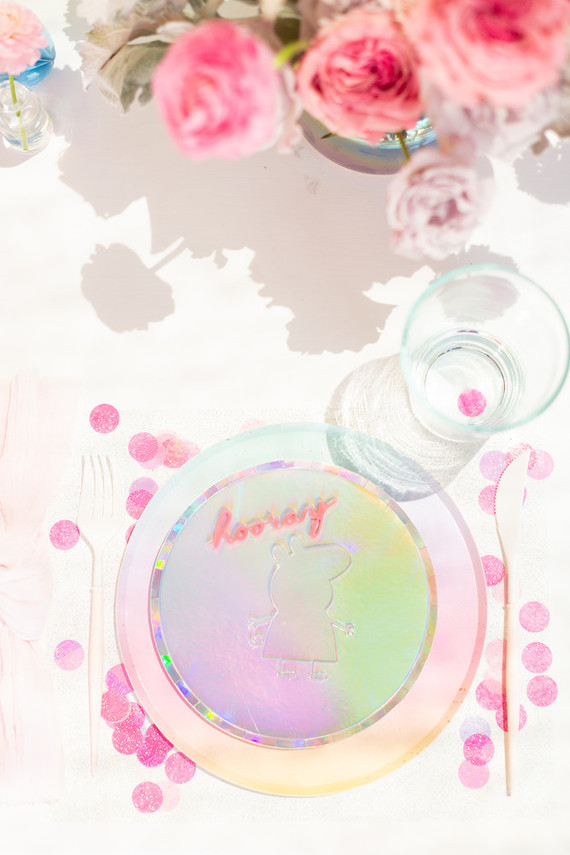 Modern Peppa Pig girl's birthday party