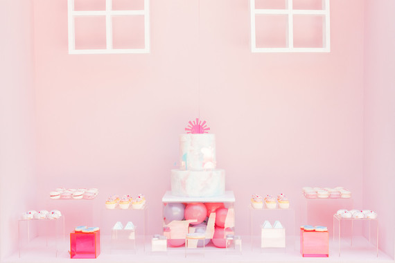 Modern Peppa Pig girl's birthday party Inspiration