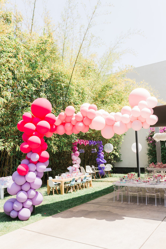 Modern Peppa Pig girl's birthday party