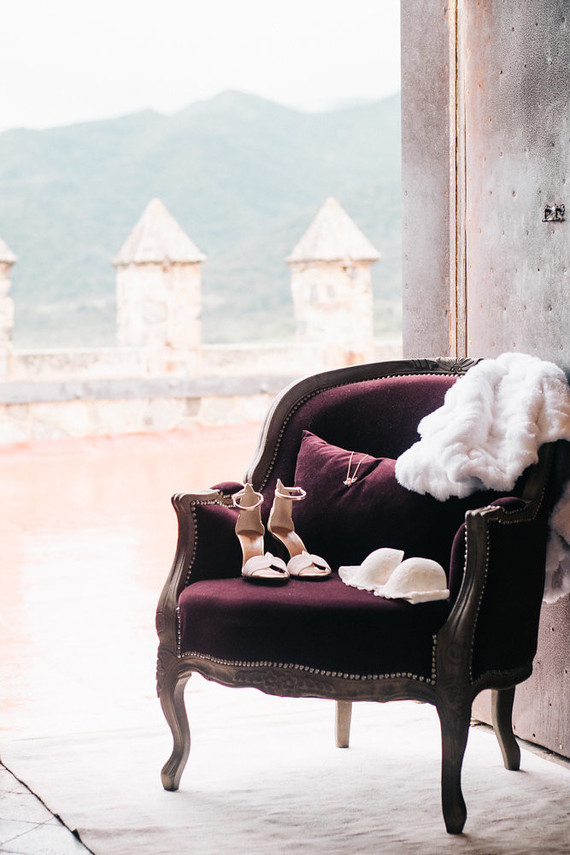Elegant spanish wedding ideas at Castell de Riudabella in Spain