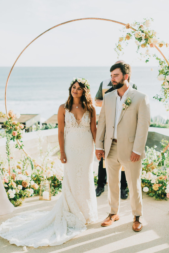 Romantic Cabo wedding at the Cape Hotel