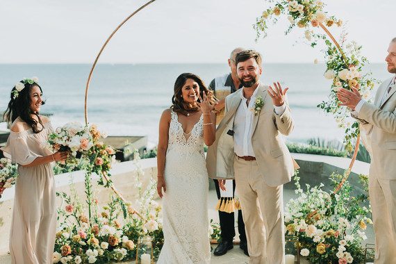 Romantic Cabo wedding at the Cape Hotel
