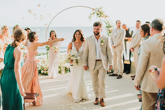 Romantic Cabo wedding at the Cape Hotel