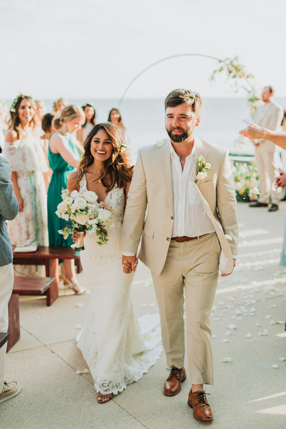 Romantic Cabo wedding at the Cape Hotel