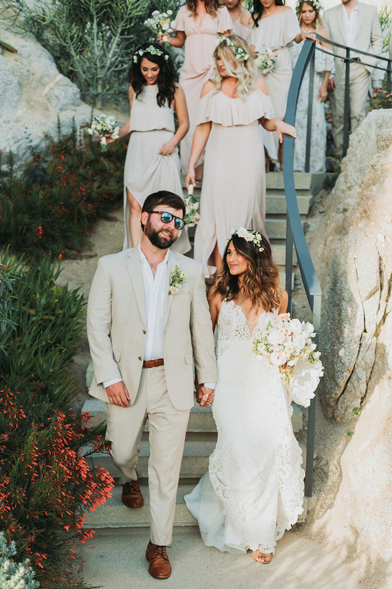 Romantic Cabo wedding at the Cape Hotel