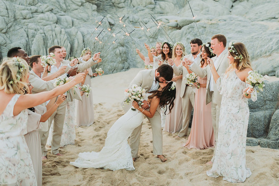 Romantic Cabo wedding at the Cape Hotel