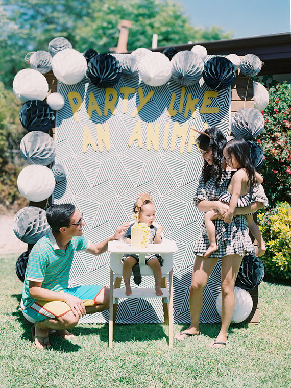 Party like an animal first birthday