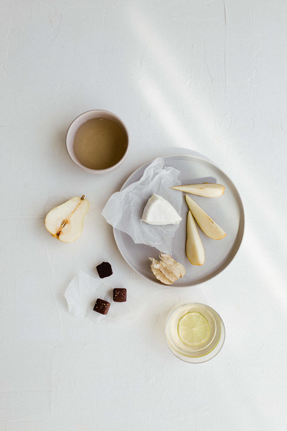 Modern french tropical wedding ideas with dried flowers