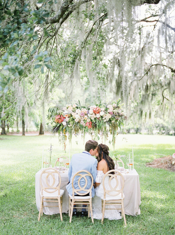 Ultra romantic southern wedding at Magnolia Plantation and Gardens in Charleston