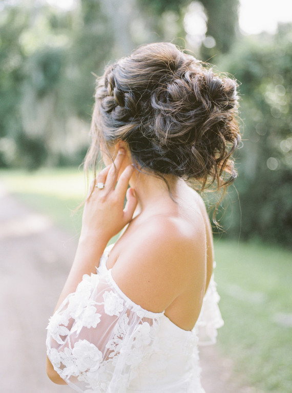Ultra romantic southern wedding at Magnolia Plantation and Gardens in Charleston Inspiration