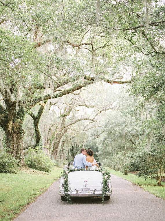 Ultra romantic southern wedding at Magnolia Plantation and Gardens in Charleston