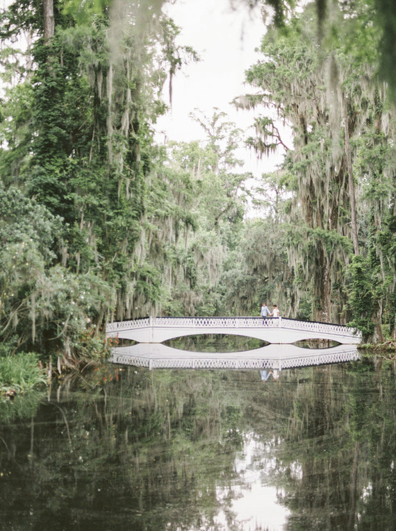 Ultra romantic southern wedding at Magnolia Plantation and Gardens in Charleston
