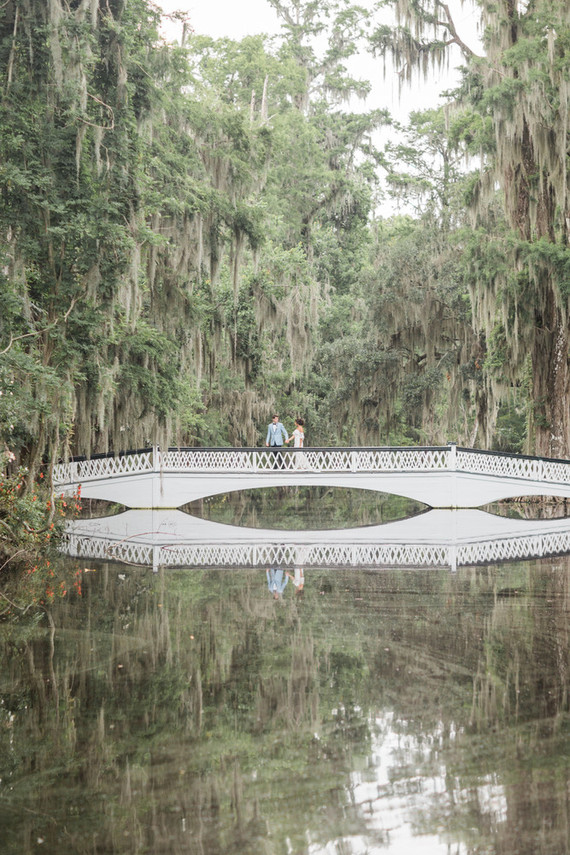 Ultra romantic southern wedding at Magnolia Plantation and Gardens in Charleston