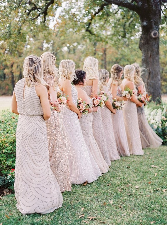 Gorgeous fine art fall wedding at the White Sparrow Barn in Dallas