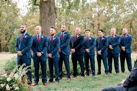 Gorgeous fine art fall wedding at the White Sparrow Barn in Dallas