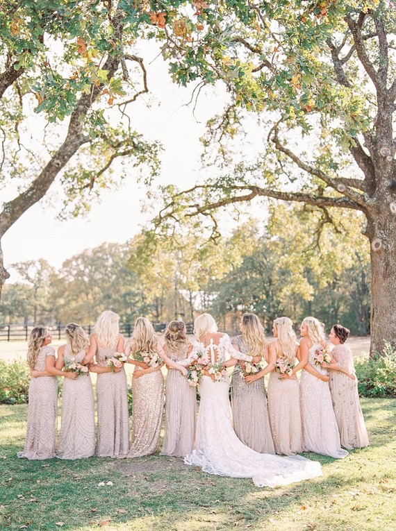 Gorgeous fine art fall wedding at the White Sparrow Barn in Dallas