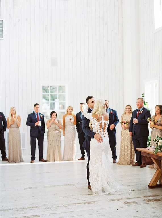 Gorgeous fine art fall wedding at the White Sparrow Barn in Dallas