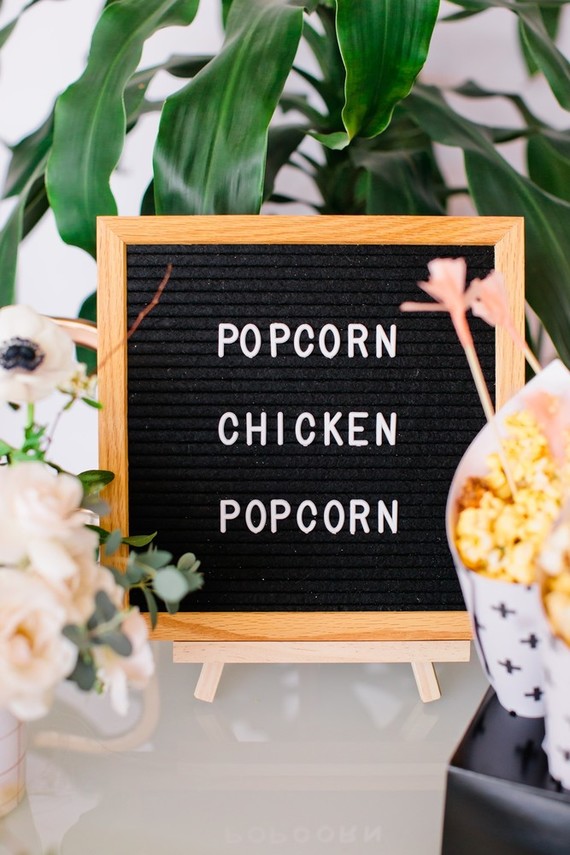 Boba tea themed baby shower