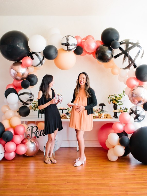 Boba tea themed baby shower