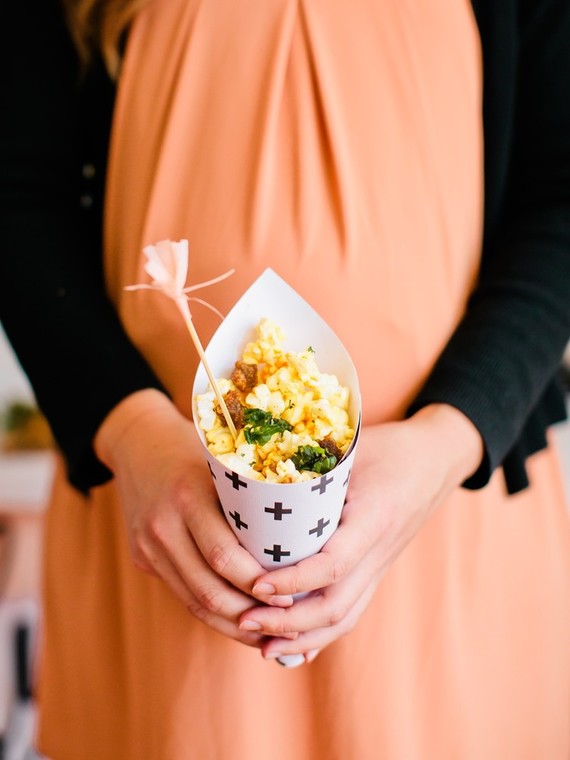 Boba tea themed baby shower