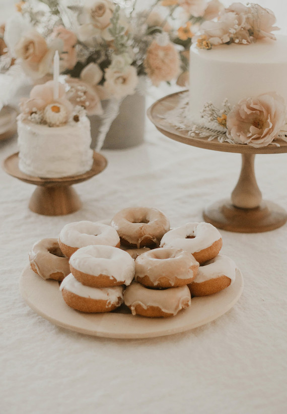 Blushy baby girl's 1st birthday from Kelli Murray