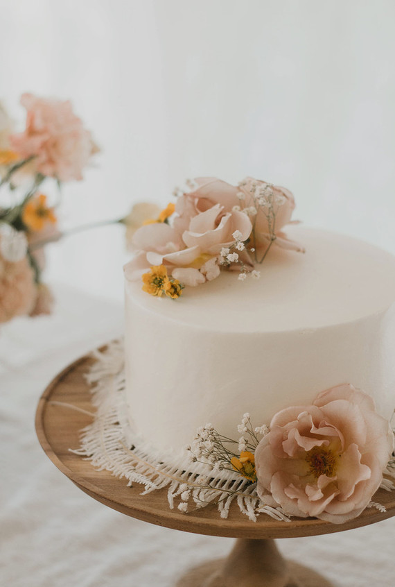 Blushy baby girl's 1st birthday from Kelli Murray