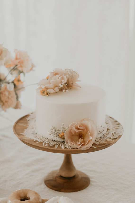 Blushy baby girl's 1st birthday from Kelli Murray