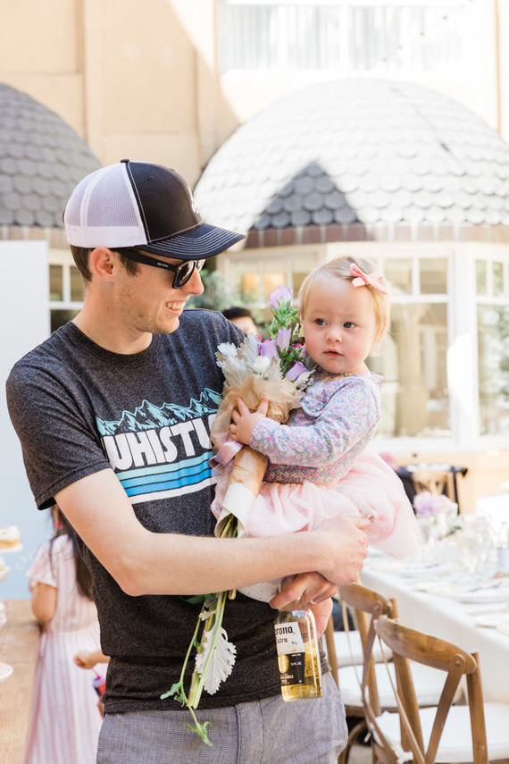 Flower market 1st birthday party