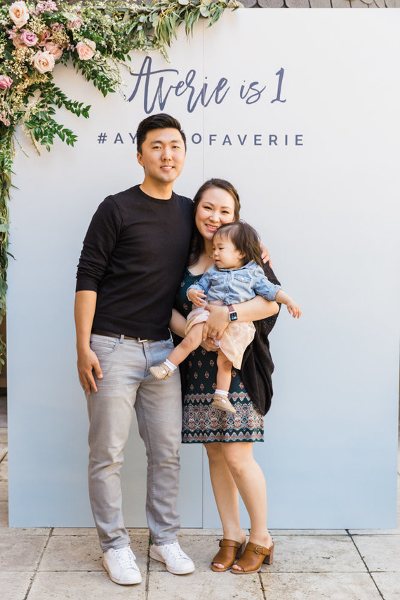 Flower market 1st birthday party