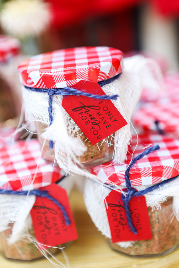 Burger themed baby shower for 