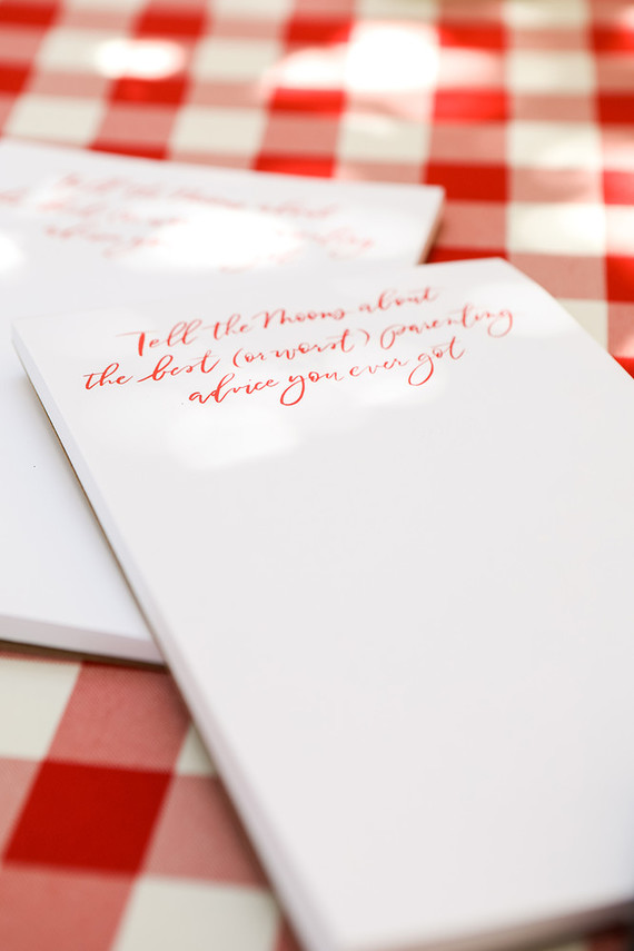 Burger themed baby shower for 