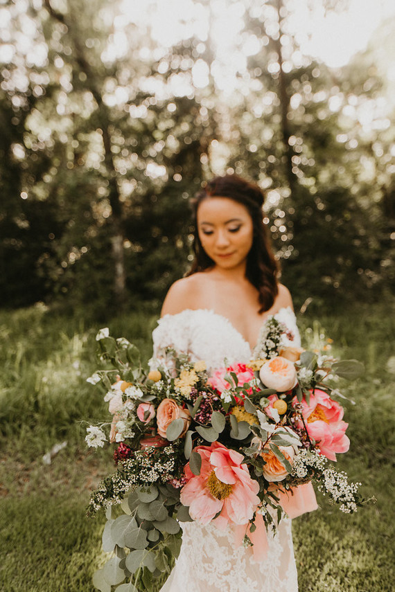 Garden wedding ideas and bouquet recipe at the Meerkermark