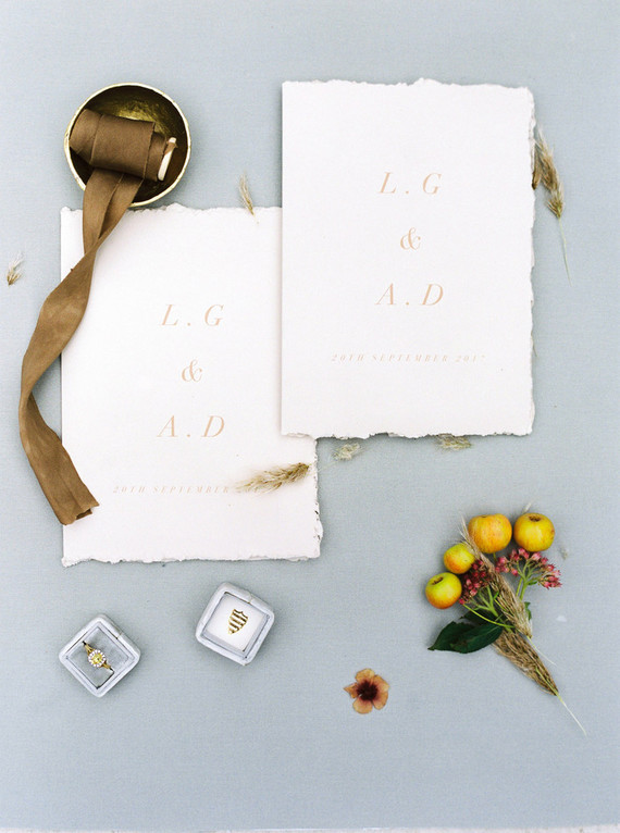 Autumnal Danish Hygge inspired wedding editorial with a gorgeous floral installation