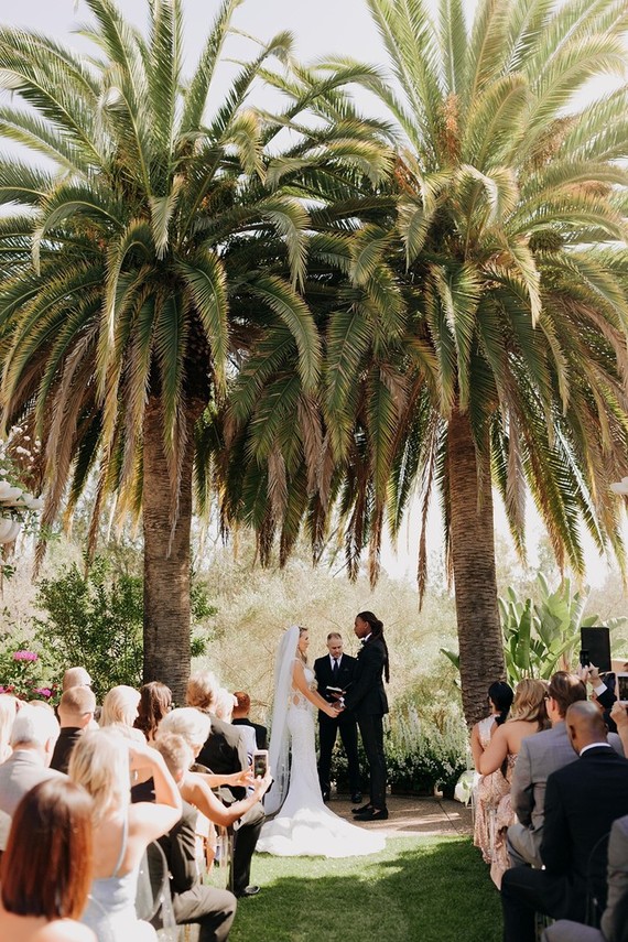 Sophisticated family wedding at Rancho Valencia in San Diego Inspiration