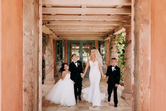 Sophisticated family wedding at Rancho Valencia in San Diego