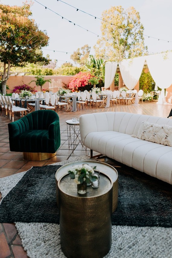 Sophisticated family wedding at Rancho Valencia in San Diego Inspiration