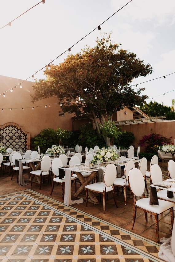 Sophisticated family wedding at Rancho Valencia in San Diego